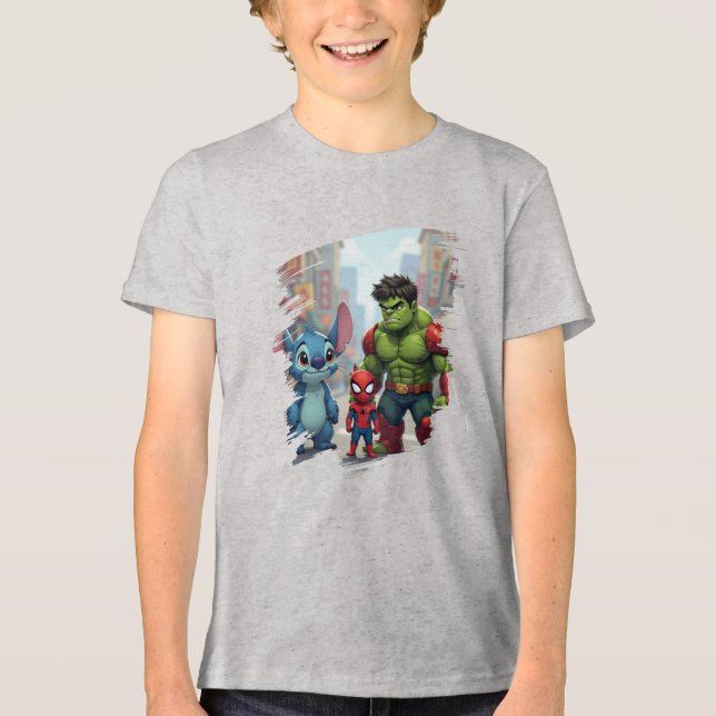 T-Shirt Tri-Blend Shirt (Front)