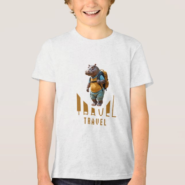 T-Shirt Tri-Blend Shirt (Front)