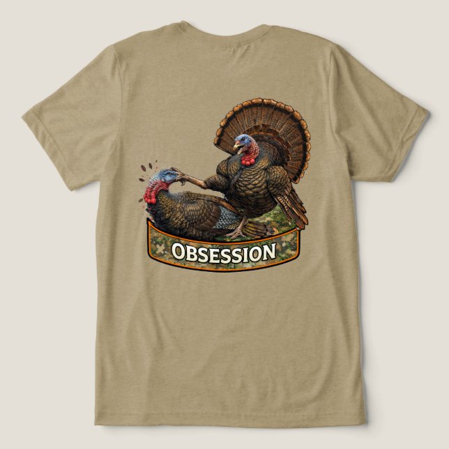 T-Shirt Tri-Blend Shirt (Design Back)