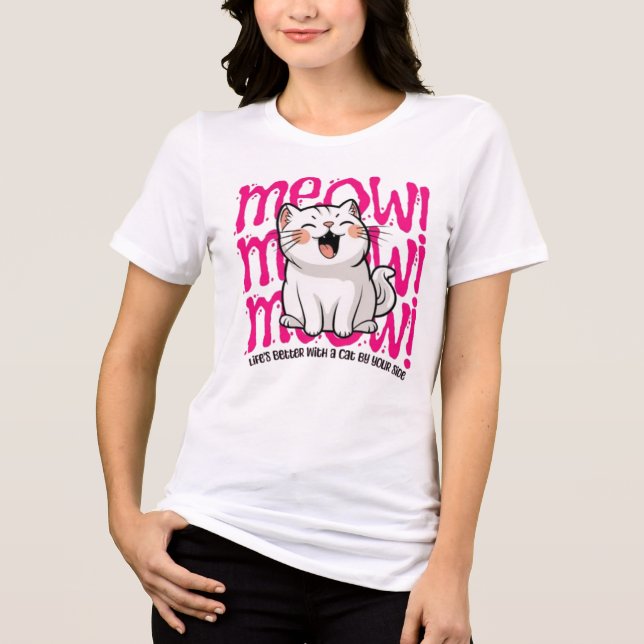 T-Shirt Tri-Blend Shirt (Front)