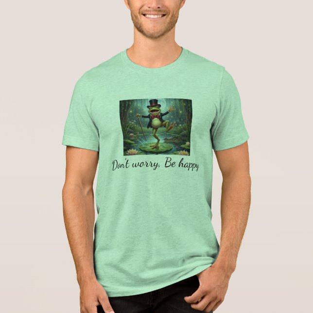 T-Shirt Tri-Blend Shirt (Front)