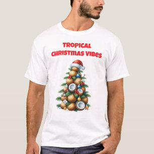 T-Shirt-Tropical Christmas Family T-Shirts