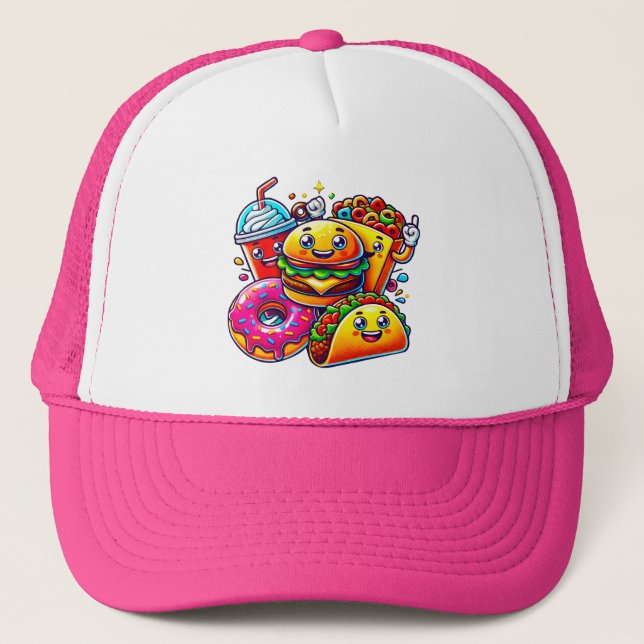 T-Shirt Trucker Hat (Front)