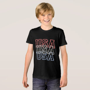 T-Shirt USA Tri-Blend Shirt