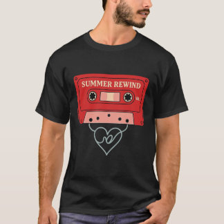 T-shirt Vintage Cassette - Summer Gift DaD