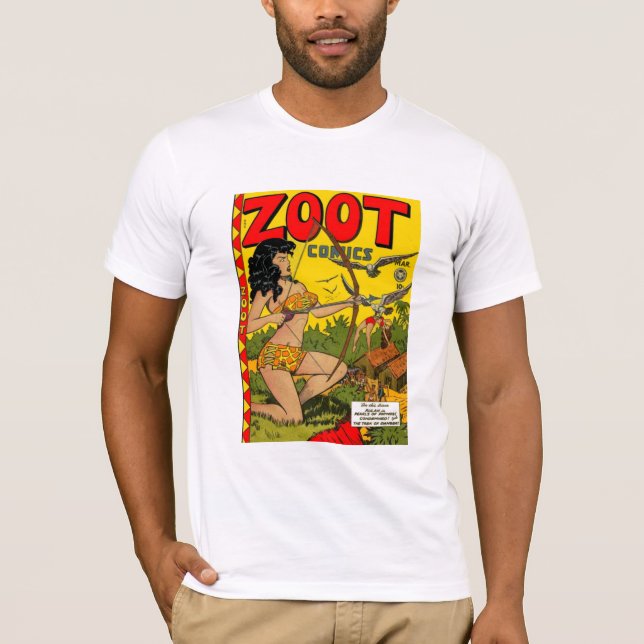 T-Shirt Vintage Comic Book Cover Zoot (Front)