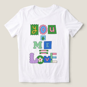 T-Shirt white valentine's day for gift Tri-Blend Shirt