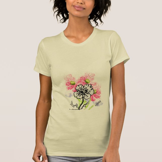 T-Shirt : Wild Flowers (Front)