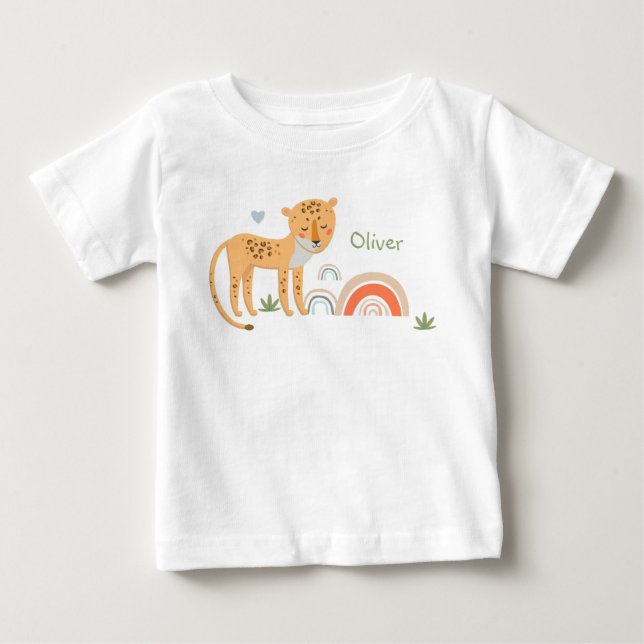 T-shirt with a cute illustration  (Front)