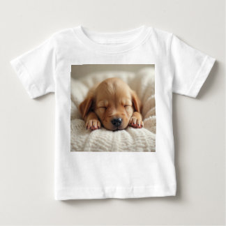  T-shirt with a cute puppy on it