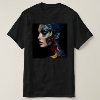 T-shirt With An Art Expression -1