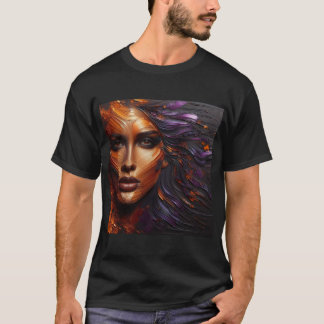 T-shirt With An Art Expression -42