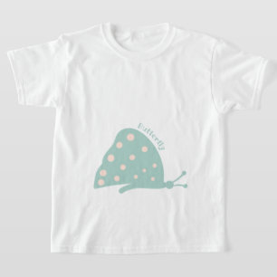 T-Shirt with beautiful minimal Green Butterfly