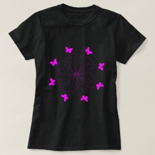 T-Shirt with Butterflies