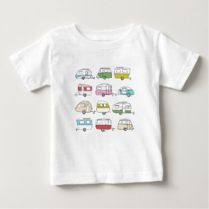 T shirt with caravans
