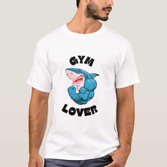 T-Shirt with Cute Dolphin Design (Front)