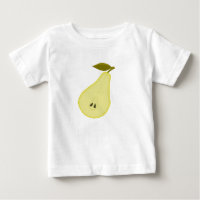 T-shirt with cute pear