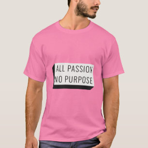 T-shirt with funny but nihilistic slogan