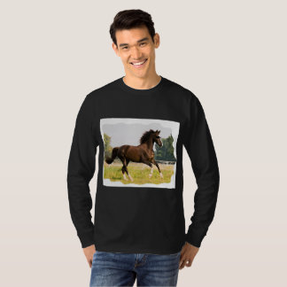 T-Shirt With Horse Wearing Shades