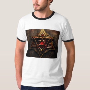 T SHIRT WITH ILLUMINATI LOGO