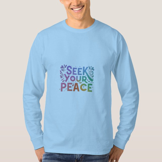 T- Shirt with Inspirational Quote (Front)