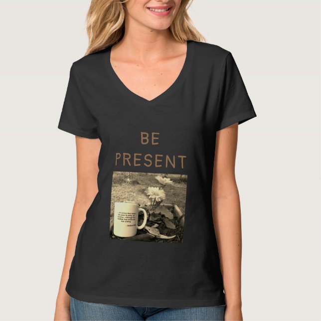 t-shirt with message (Front)