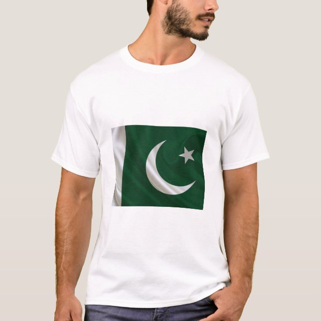 T-Shirt with Pakistani Flag (Front)