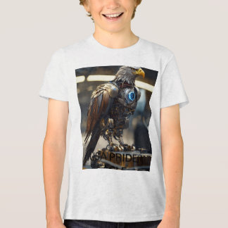 T-shirt with Robert eagle Tri-Blend Shirt