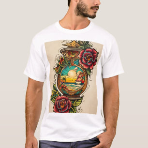 T shirt with tatoo