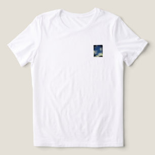 T SHIRT WOMENS BELLA TRI LIGHTENING DESIGN