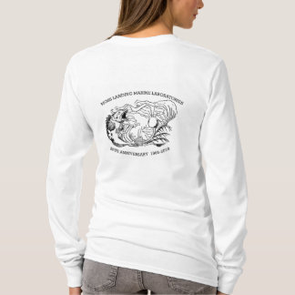 T-shirt (Women's): long sleeve, Lingcod/Kelp 50th