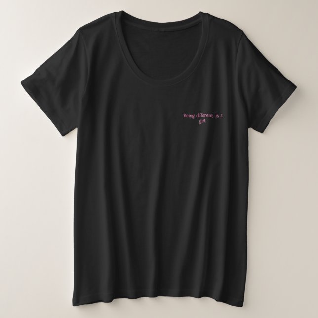 T-Shirt womens plus size  art  style design (Design Front)