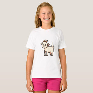 T-ShirtCute Cartoon Goat Kids T-Shirt