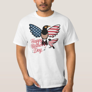 T-ShirtPatriotic Happy Mother’s Day Birds T‑Shirt T-Shirt