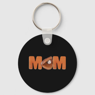 T-shirts and Gifts For Baseball Mom Key Ring