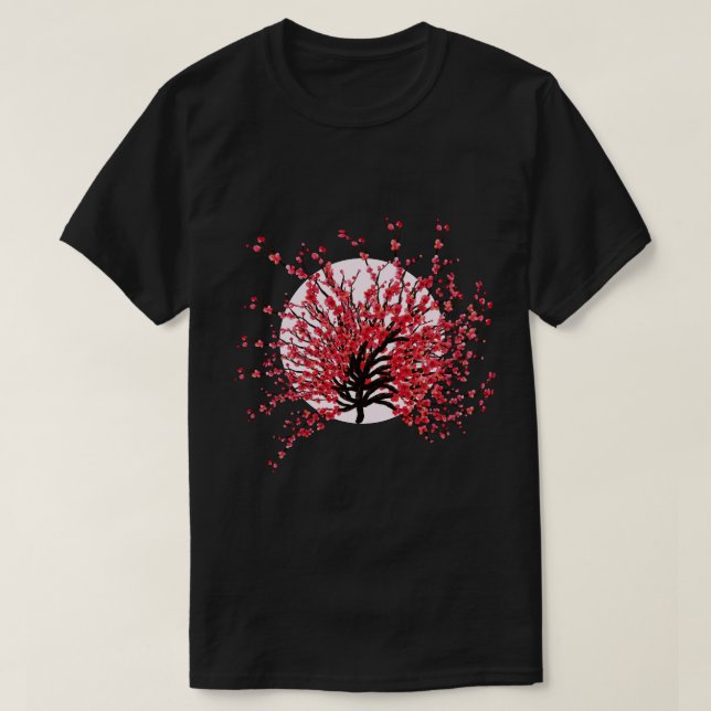 T Shirts Cherry Blossom sakura Japan's (Design Front)