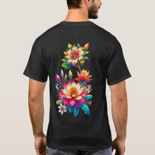 t-shirts design "Colourful Floral Illustration" o