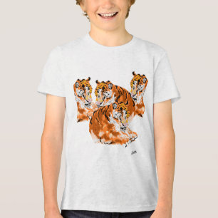 T-Shirts : Family of Tigers