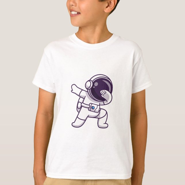 T-Shirts kids cute astronout (Front)