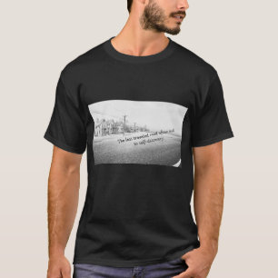 T-ShMinimalist Black & White Inspirational Wallirt T-Shirt