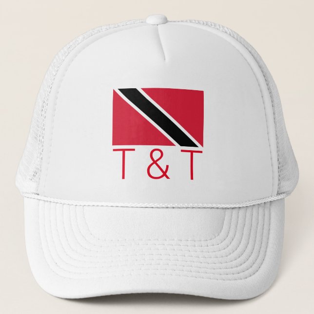 T & T - Trinidad and Tobago Trucker Hat (Front)