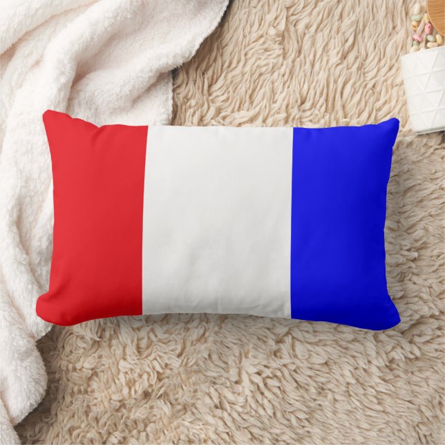 "T" (Tango) Code of Signals Flag Lumbar Cushion (Blanket)