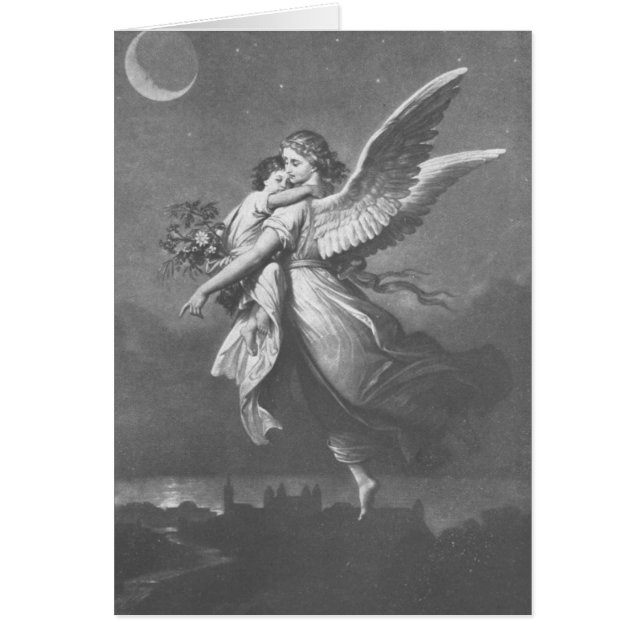 "'T was an angel visted the green earth." (Front)