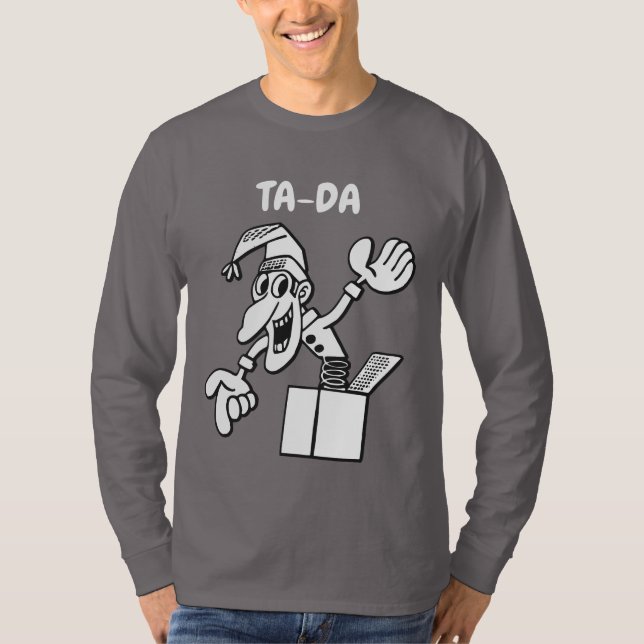 TA-DA jack in the box T-shirt (Front)