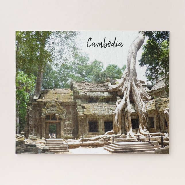 ta prohm tree jigsaw puzzle (Horizontal)