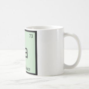 Ta - Tartar Sauce Chemistry Periodic Table Symbol Coffee Mug