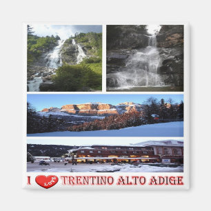 TAA006 TRENTINO ALTO ADIGE I Love, Italy, Fridge Magnet