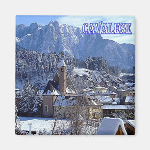 TAA050 CAVALESE Trentino Alto Adige Italy Fridge Magnet