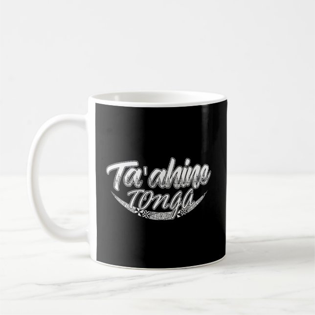 Ta'Ahine Tonga Tongan Coffee Mug (Left)
