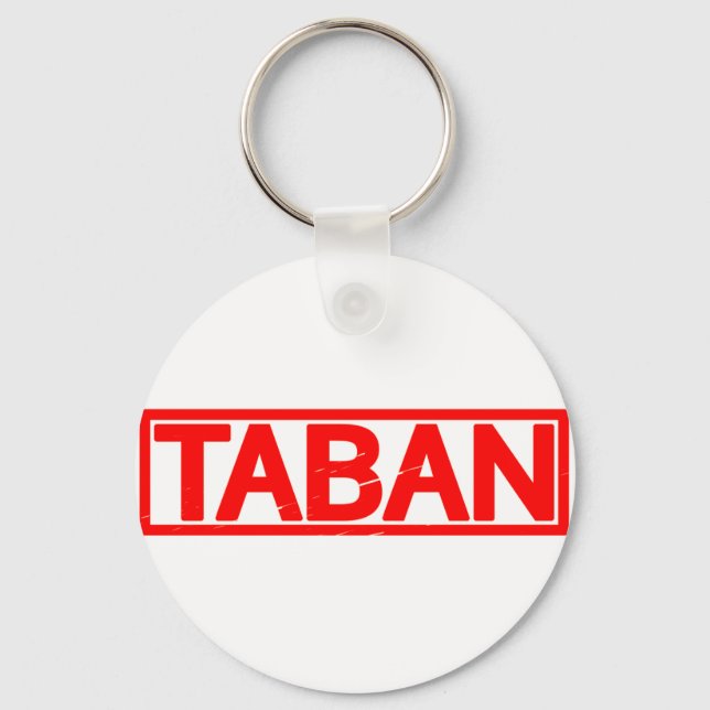 Taban Stamp Key Ring (Front)